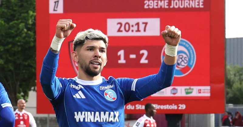 Le Racing Club de Strasbourg triomphe à Brest : Revivez la victoire en images
