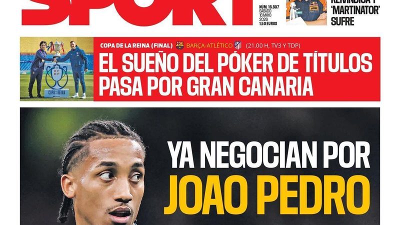 El Barça busca a Joao Pedro y Mourinho regresa al Madrid: resumen del día