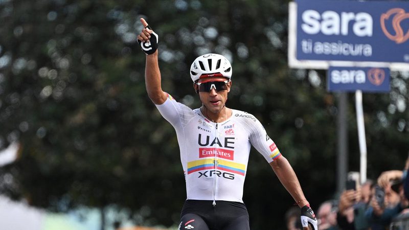 Jhonatan Narváez feiert zweiten Sieg beim Giro d'Italia auf der 8. Etappe