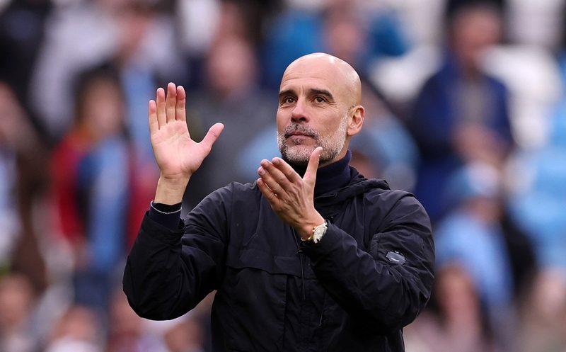 Manchester Citys Trainer Guardiola äußert sich optimistisch zur Zukunft