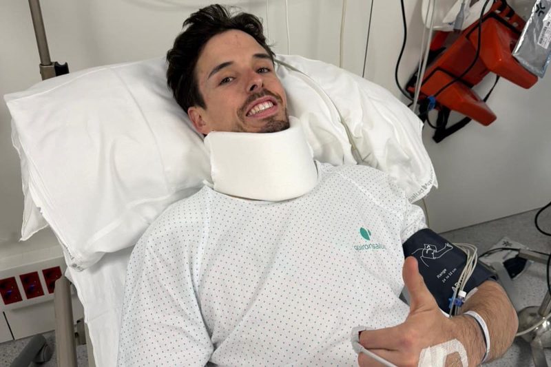 Alex Márquez se recupera tras el grave accidente en el MotoGP de Montmeló