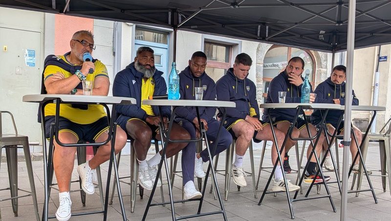 Retour des Cafés Jaunards à Clermont-Ferrand avec l'ASM Clermont