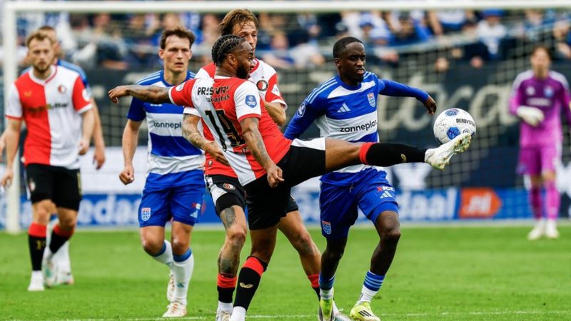 Sterling enfrenta críticas tras un inicio decepcionante en el Feyenoord