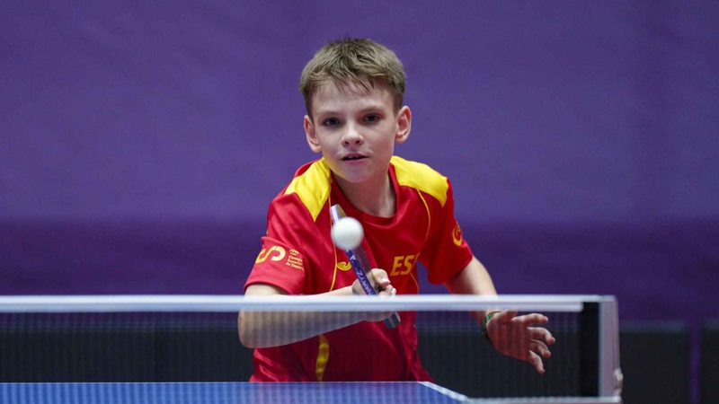 Ladimir Mayorov, el prodigio del tenis de mesa, conquista su primera medalla absoluta