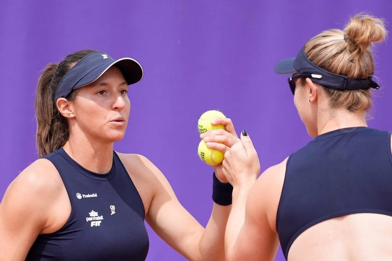 Luisa Stefani e Gabriela Dabrowski avançam para a semifinal em Estrasburgo