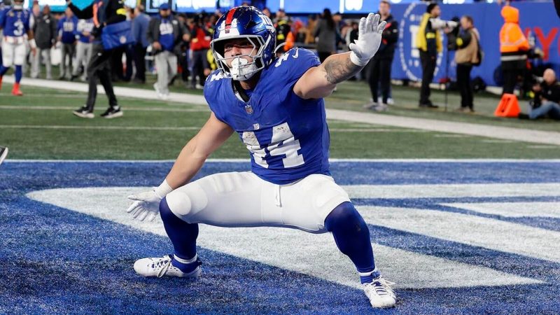 Giants RB Cam Skattebo Aims for 2,000-Yard Season After Injury-Hindered Rookie Year