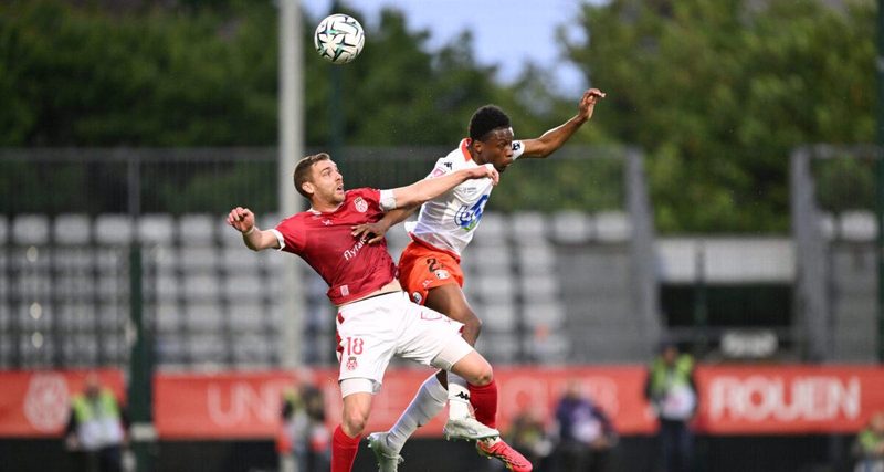 Le FC Rouen espère créer la surprise à Laval selon Clément Bassin