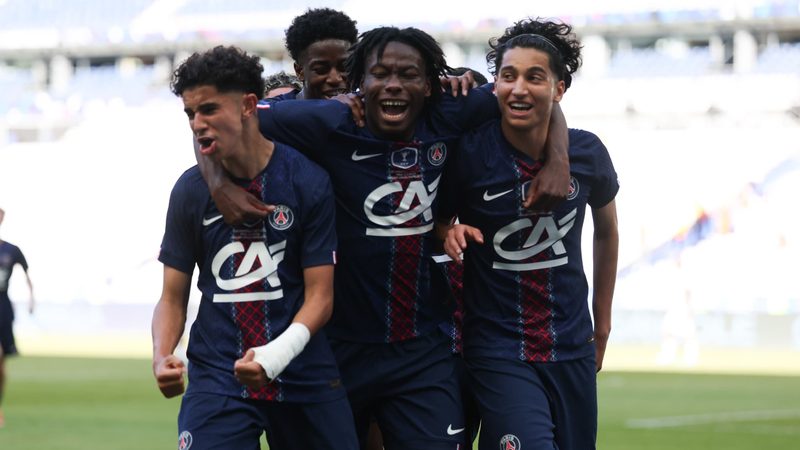 Le PSG triomphe en Coupe Gambardella : les titis parisiens décrochent leur deuxième titre