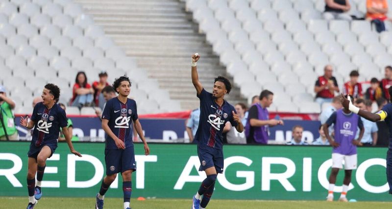 Le PSG décroche la Gambardella grâce à un Mathis Jangeal déterminant