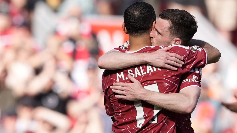 Emotional Farewell: Salah and Robertson Bid Adieu as Liverpool Draw with Brentford