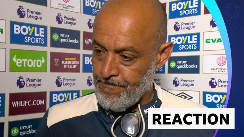 Nuno Espirito Santo Reflects on West Ham's Relegation After 3-0 Victory Over Leeds