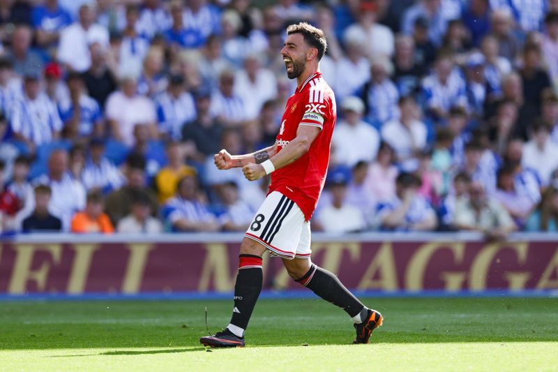 Bruno Fernandes Shatters Assist Record as Man Utd Thrashes Brighton 3-0