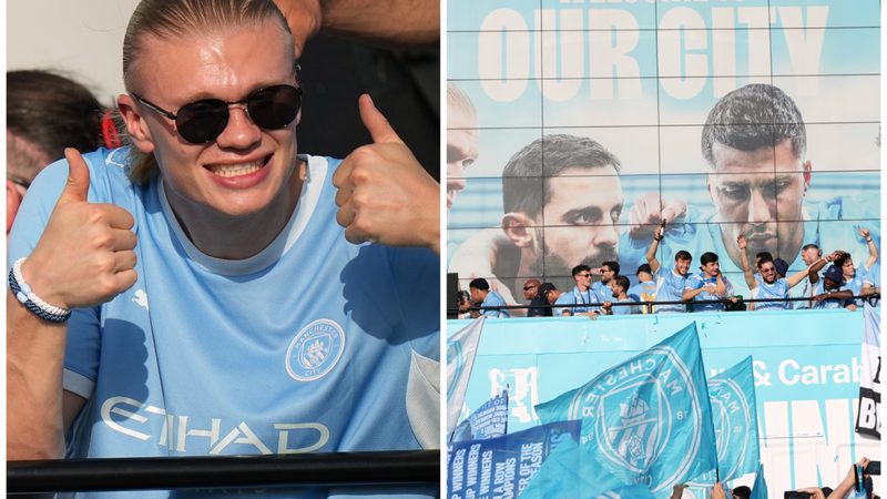 Manchester City celebra a lo grande sus títulos femeninos y copas masculinas