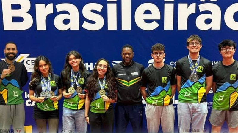 Amapá brilha no Brasileirão de Inverno 2026 com cinco medalhas no tênis de mesa
