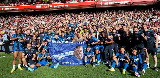 Bournemouth brilha com Rayan, enquanto West Ham é rebaixado na Premier League