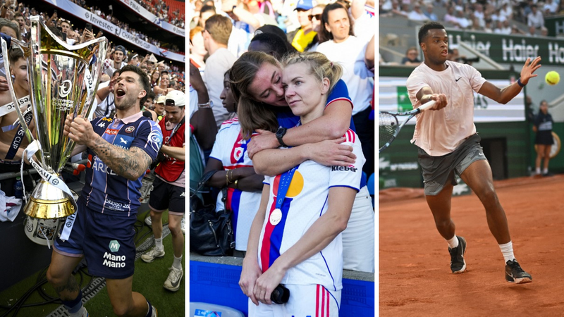 L'UBB triomphe en Champions Cup, les Lyonnaises écrasées par le Barça, Roland-Garros décevant