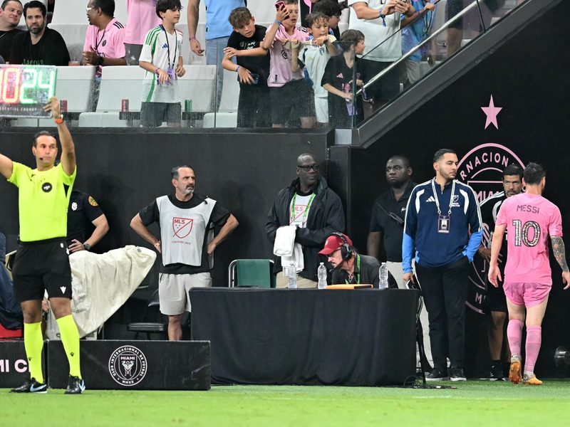 Lionel Messi se lesiona en el Inter Miami y preocupa a la Selección Argentina