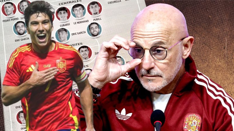 Luis de la Fuente presenta su convocatoria B con novedades de la Real Sociedad y el Madrid