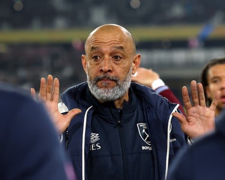 West Ham Board Divided Over Nuno Espírito Santo's Future After Relegation