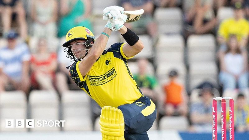 Tristan Stubbs Shines with 69 as Hampshire Hawks Triumph Over Essex in T20 Blast