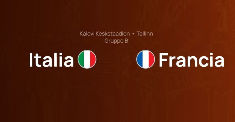 Esordio emozionante per l'Italia Under 17 contro la Francia: il match si accende a Tallinn