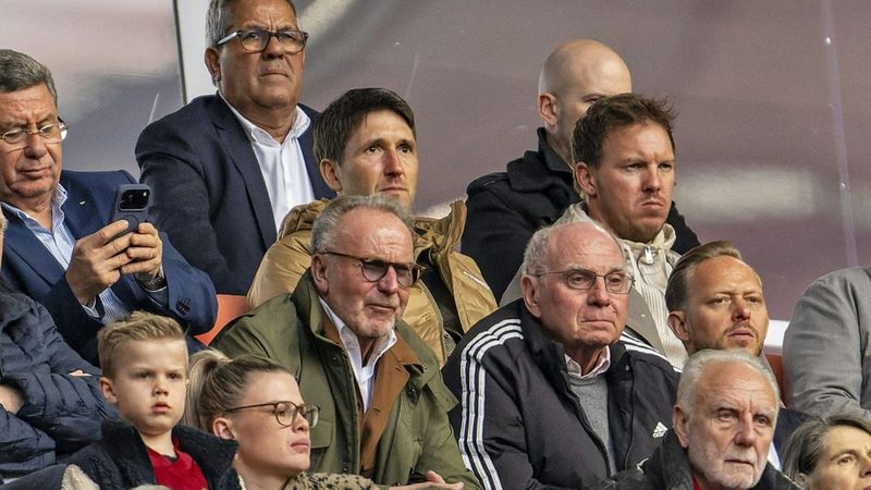 Aussprache zwischen Hoeneß und Nagelsmann beim Pokalfinale in Berlin