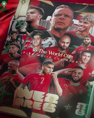 Marrocos revela elenco de 26 atletas para duelo contra o Brasil em torneio nos EUA