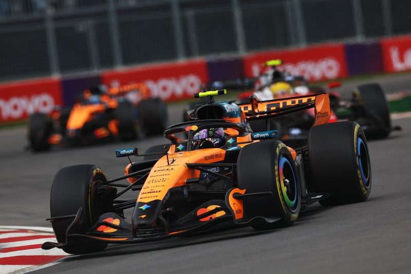 McLaren enfrenta dificuldades no GP do Canadá e se distancia da disputa com Hamilton e Verstappen