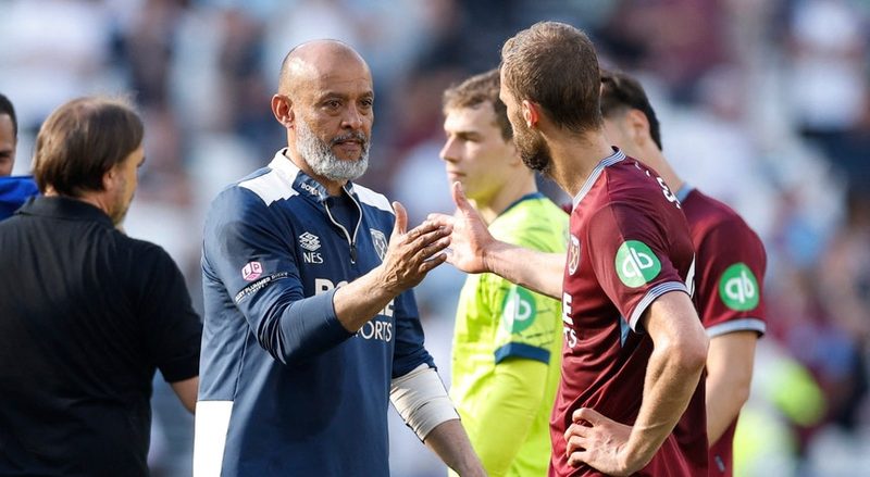 West Ham mantém Nuno Espírito Santo após queda para o Championship