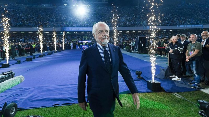 Indagini sul punto ristoro abusivo al Maradona: De Laurentiis sotto accusa