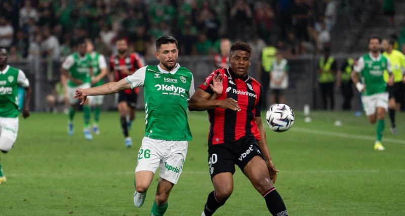 L'OGC Nice et l'AS Saint-Étienne : compositions probables du barrage retour décisif