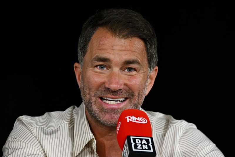 Eddie Hearn Confident He Would Dominate Dana White in Boxing Match