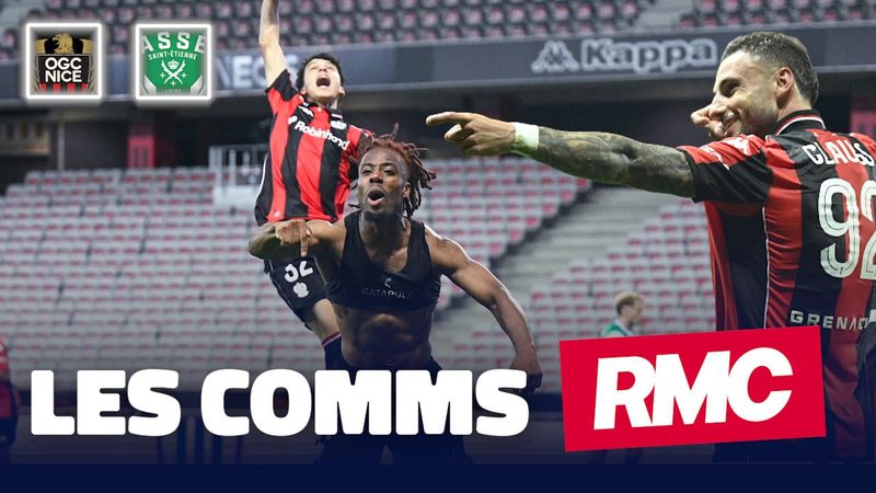 L'OGC Nice s'impose 4-1 face à l'AS Saint-Étienne et se maintient en Ligue 1 !