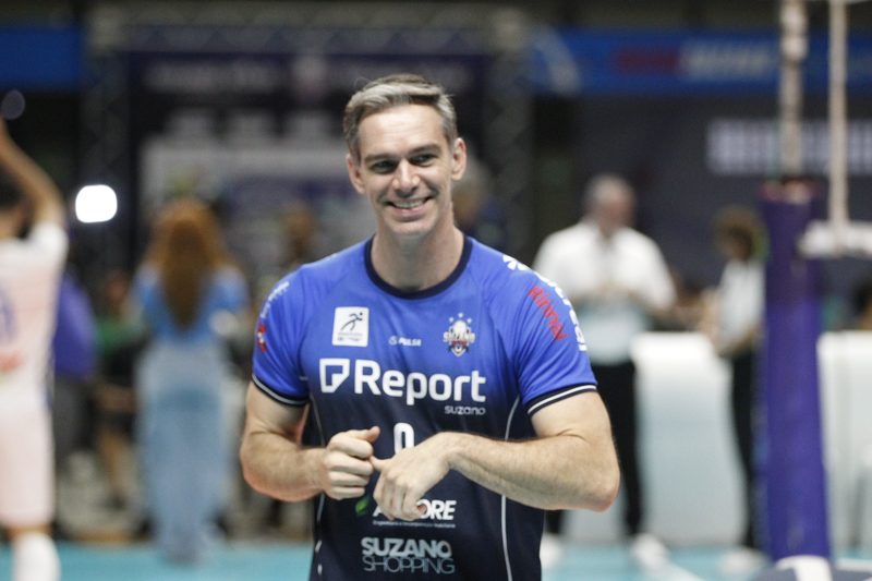 Rodriguinho se despede das quadras e assume supervisão do Suzano Vôlei