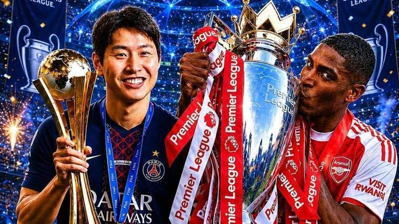 Kang In Lee y Mosquera brillan en la final de Champions entre PSG y Arsenal