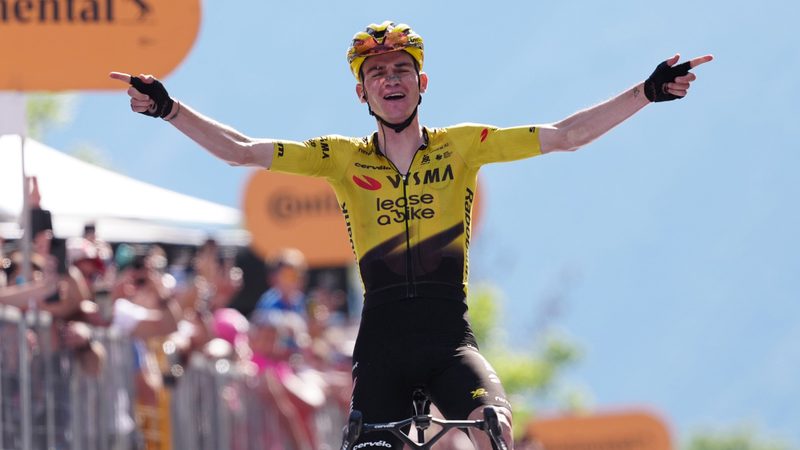 Sepp Kuss brilla en la etapa reina del Giro y Visma se consagra como el gran dominador