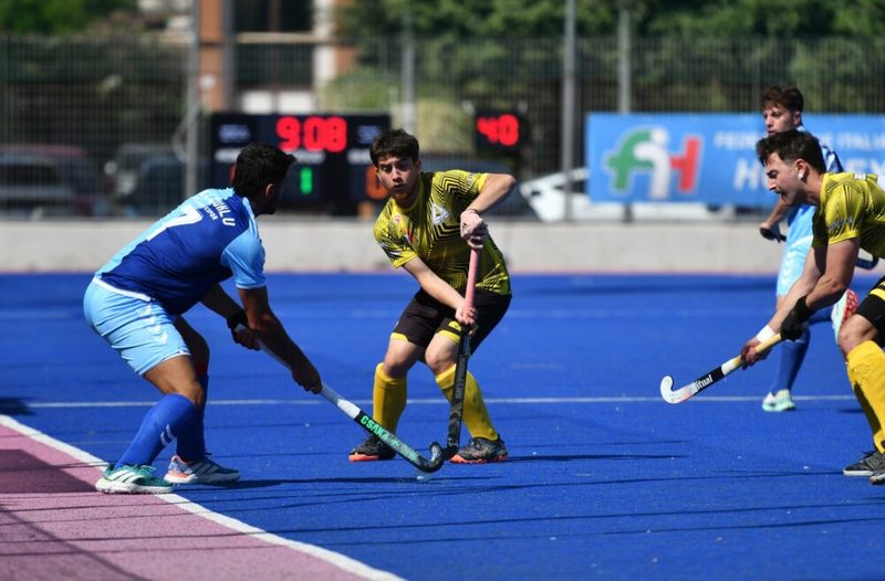 L’HC Bra travolge la Lazio e allunga in vetta alla Serie A elite di hockey prato