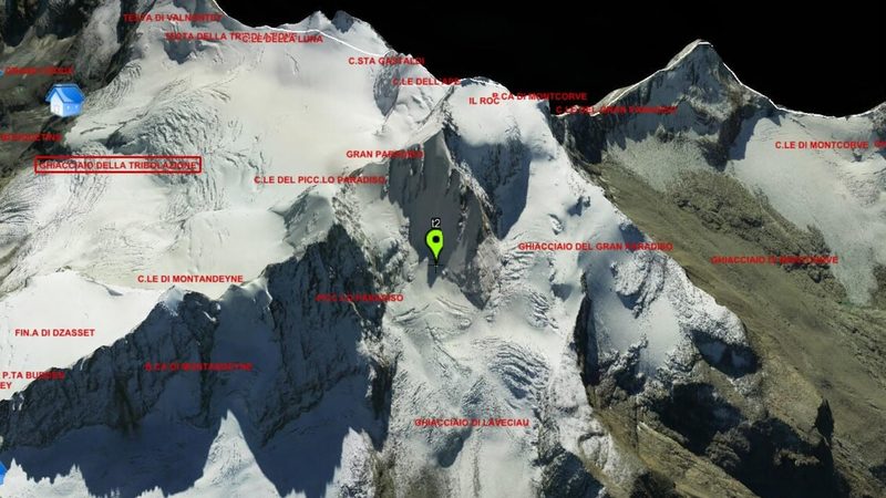 Tragedia sul Gran Paradiso: alpinista perde la vita in un incidente