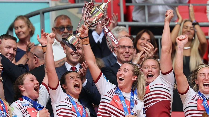 Wigan Warriors Dominate St Helens 54-6 in Women's Challenge Cup Final at Wembley