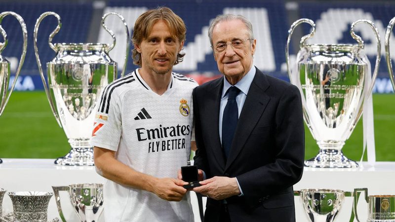 Luka Modric respalda la reelección de Florentino Pérez como presidente del Real Madrid