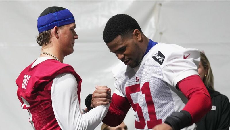 Jaxson Dart und Abdul Carter klären Zoff um Trump-Auftritt bei den Giants