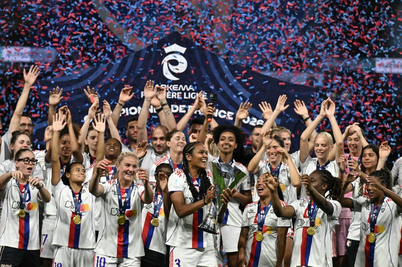 L'OL Lyonnes réalise un triplé national historique en 2025-2026