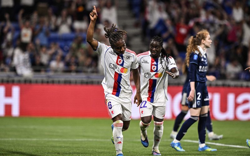 Le OL Lyonnes triomphe avec Chawinga et Dumornay : victoire éclatante contre le Paris FC