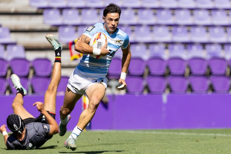 Los Pumas 7s logran un triunfo contundente ante Nueva Zelanda y avanzan invictos