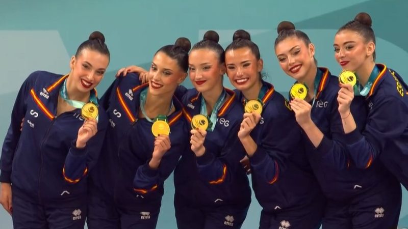 España conquista nuevamente el oro en el Europeo de gimnasia rítmica
