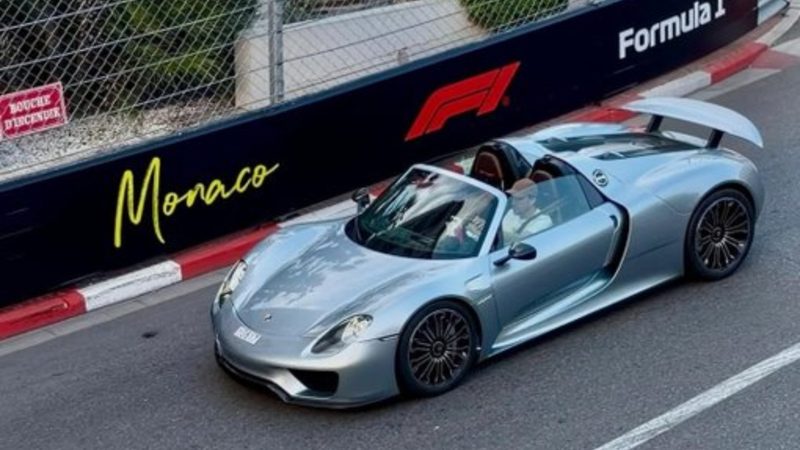 Fernando Alonso desata la locura en Mónaco con su impresionante Porsche 918 Spyder