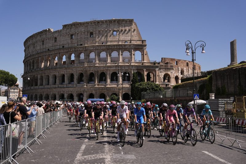 La Roma si prepara ad accogliere la tappa finale del Giro d'Italia 2026