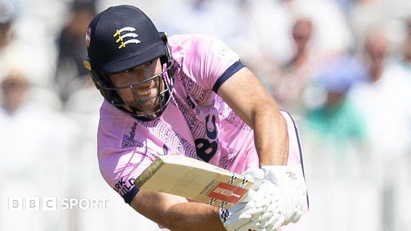 Middlesex Secures First T20 Blast Victory, Defeating Sussex in Thrilling Encounter