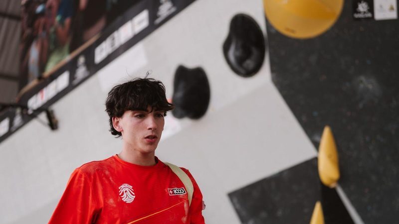 Guillermo Peinado refleja su ambición tras un sexto puesto en la World Climbing Series