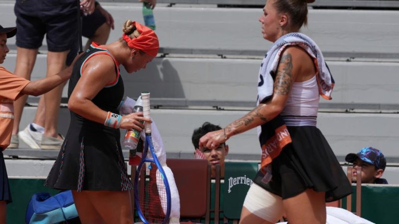 Diana Shnaider se impone a Oliynykova en un tenso enfrentamiento en Roland Garros